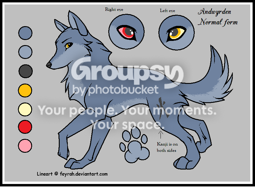 Andwyrden Ref Sheet