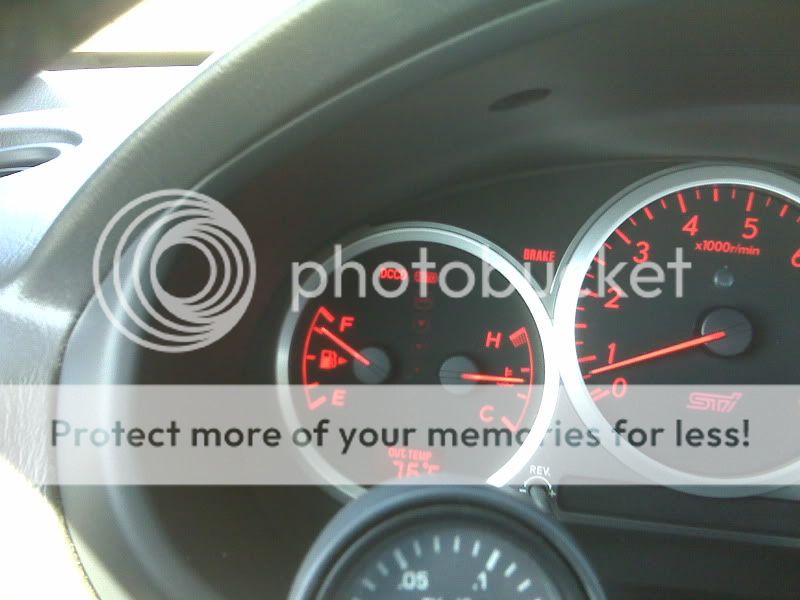 Interior Temperature Gauge hardly fluctuates Subaru Impreza WRX STI